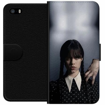 Apple Iphone 5s Plånboksfodral Wednesday Addams