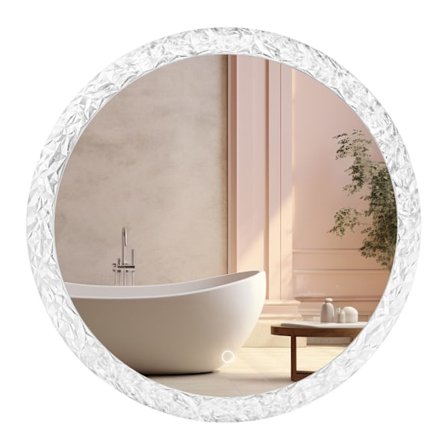 VÄGGSPIEGEL REA LED YH-3562 60CM TRANSPARENT