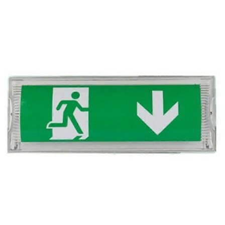 Autonomt nödbelysningssystem, 3 timmars belysning, IP65, 200Lm, 6500K, 27 LED