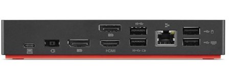 Lenovo ThinkPad USB-C Dock Gen 2 - dokkingstasjon - USB-C - HDMI, 2 x DP - GigE