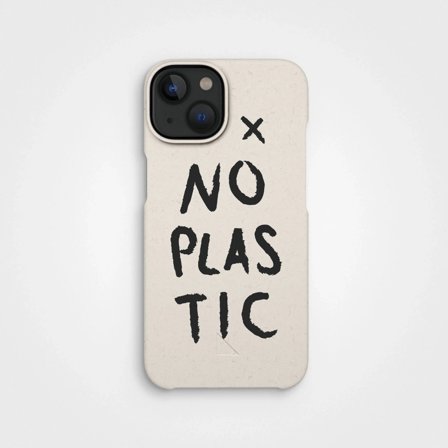 Plastikfreie Handyhülle No Plastic Vanille Weiß, iPhone 13