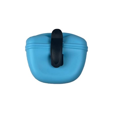 Koiran herkkupussi koulutukseen, silikoni, pieni koiran herkkupussi vyöklipsillä, koiran klikkeri pentujen palkintojen koulutuspussi