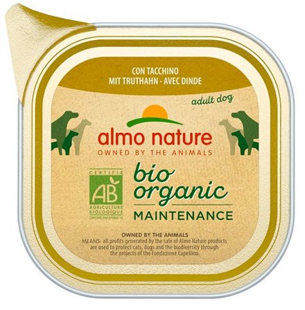Almo Nature Daily Menu Bio Cibo Umido Tacchino Cani Adulti