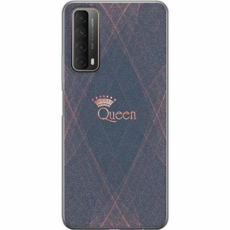 Huawei P Smart 2021 Genomskinligt Skal Queen