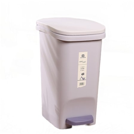 8LSquare papperskorg med lock, kreativ stor papperskorg