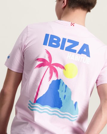 MC2 Saint Barth BOY COTTON T-SHIRT Rosa T-shirts Kille - Kids Brand Store
