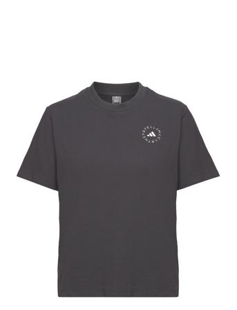 Asmc Regl Tee Sport Women Sport Clothing Sports Tops & T-shirts Sport T-shirts Black Adidas By Stella McCartney