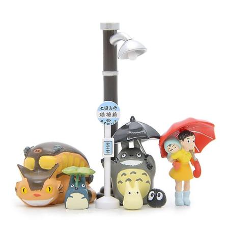 8 kpl/setti Cartoon-hahmo Korkeasti Simuloitu Ihastuttava PVC Studio Ghibli Naapurini Totoro Toimintahahmo Leikki Birthday Lahjat - ZHENV