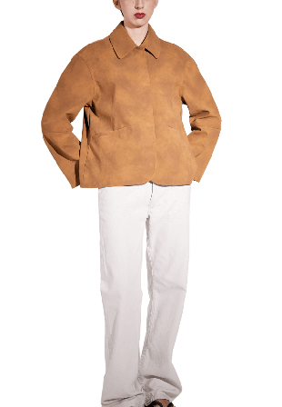 Brixtol Textiles Kai Faux Suede Jackor Dam Brun XS