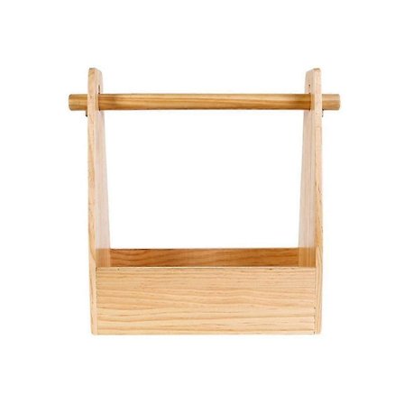 Puinen maustelaatikko, maustepurkkihylly, ulkokäyttöön tarkoitettu mausteiden säilytysteline kahvalla BBQ-mausteille