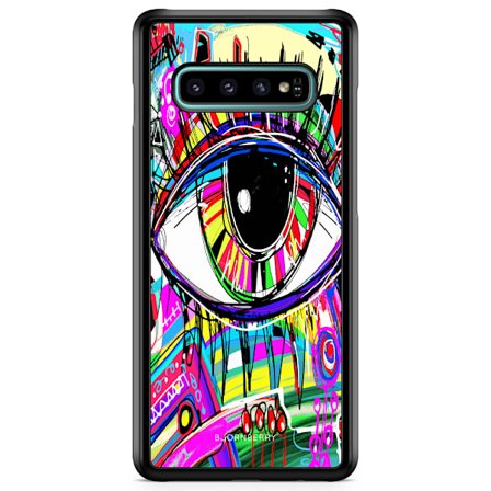 Bjornberry Skal Samsung Galaxy S10 Plus - Abstrakt Öga