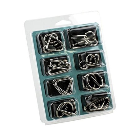 Utmanande pussel i metall, #1