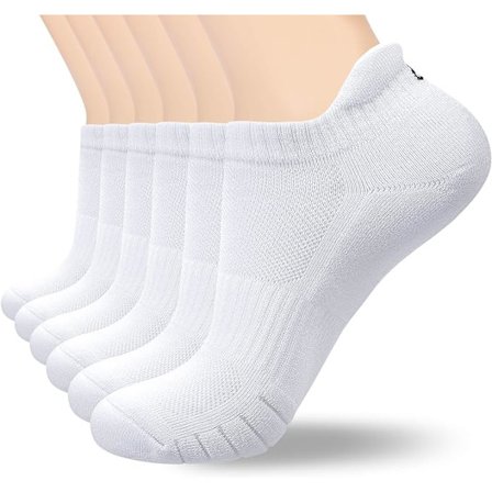 Sportsokker Tykk Pute Ankelsokker Treningsokker Løpesokker (6 Par)