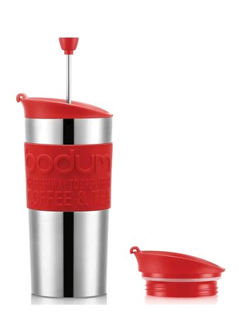 Bodum Travel Press Set - Red - 35 CL