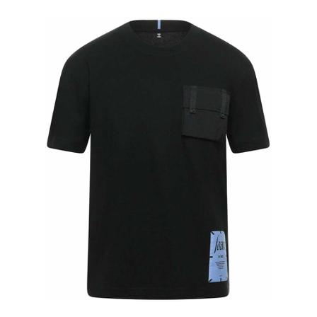 Alexander McQueen, Mcq Logo T-Shirt Czarny, Mężczyzna, Rozmiar: S