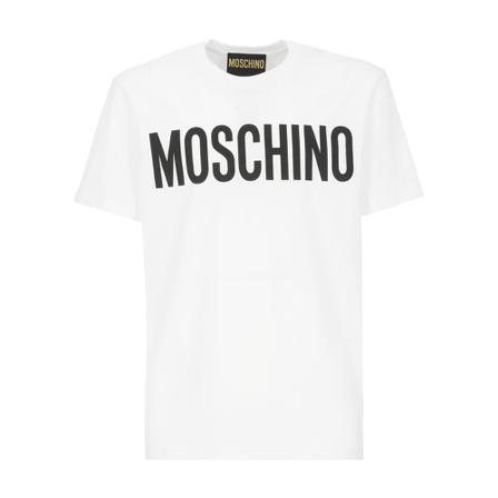 Moschino T-shirt , Wit , Heren , Maat: S