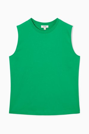 COS Femme Débardeur Oversize in Vert