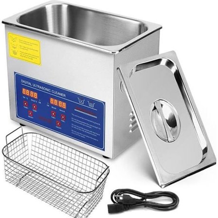 VEVOR 3L Professionel ultralydsrenser - Opvarmningsultralydsrenser med kurv