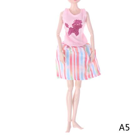30 Cm Dockkläder Handgjorda Modedräkter Outfit Daily Casual Wea