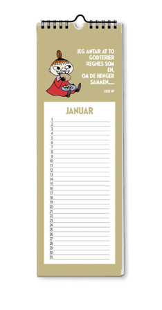 Mummi Fødselsdagskalender