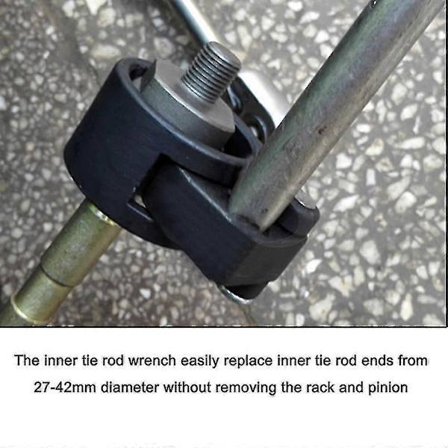 Multifunksjonell Bil Lastebil Indre Styrestag Nøkkel 27-42mm Universelt Verktøy for Fjerning av Styrestenger