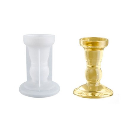 3D-stribet romersk søjle lysestageform 02 02