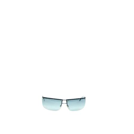Gucci Vintage Pre-owned Metal solbriller Blå, Herre Vintage Accessories, Størrelse: ONE Size