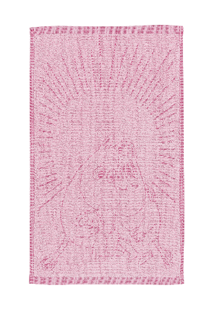 Arabia Mumin handduk 30x50 Förälskade rosa GOTS Badrumstextilier CM