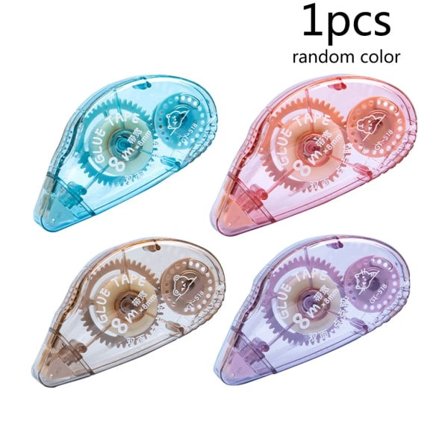 Dobbeltsidig Tape Rull Scrapbooking Tape Permanent Lim Dot Tape Dispenser for Håndverk og Kunstprosjekter null - B