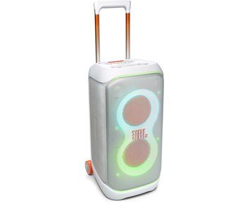 JBL PartyBox Stage 320 - White - Kraftfull partyhögtalare med ljuseffekter