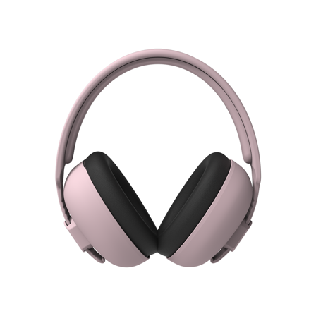 Kreafunk - Hush - Kids, Dusty Rose, Schallpegelreduzierung 23dB, Ideal für Kinder, Polsterung, Leicht