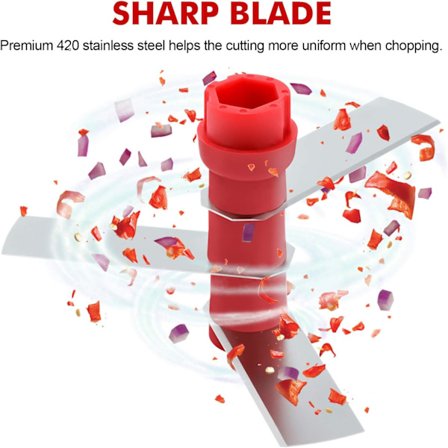 Håndhakker, manuel grøntsagshakker, nem at rengøre til grøntsager