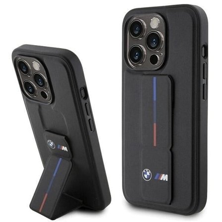 BMW Grip Hot Stamp deksel til iPhone 15 Pro Max - svart