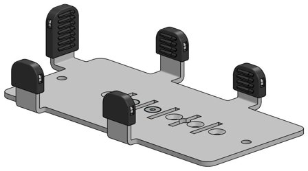 ERGONOMIC SOLUTIONS PAX A35 MultiGrip (without handle) (Black)