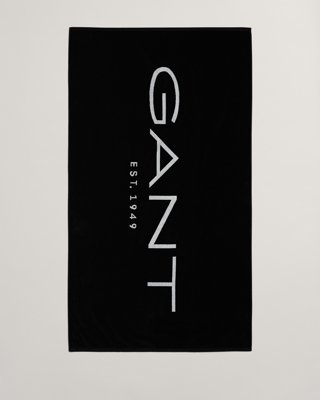 GANT - GANT Est. 1949 strandhåndkle 100x180cm black