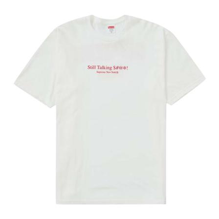 Supreme, T-Shirts Wit, Heren, Maat:S