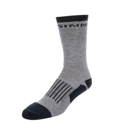 Simms Merino Midweight Hiker Sock Steel Grey L