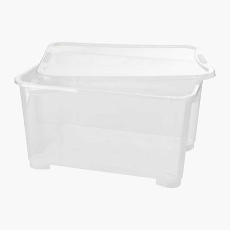 Förvaringslåda med hjul 145 liter - Biltema