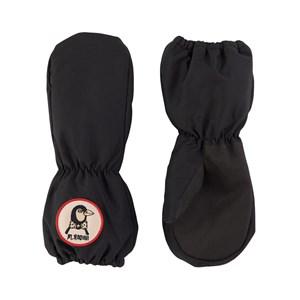 Mini Rodini Alaska Branded Mittens Black 2-5 Years - Gloves and mittens - 2-5 years - Black - Junge