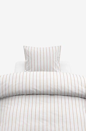 Borganäs of Sweden - Påslakanset Saga - Orange - Påslakanset - 150X210 - Från Homeroom