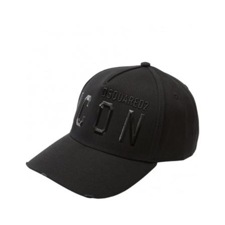 Dsquared2 Pets , Zwart , Heren , Maat: ONE Size Petten