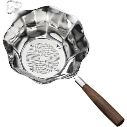 Teesil i rostfritt stål Finmaskig sil Portabel metall tefilter Löst te Infusionsenhet Kaffefilter för kryddor