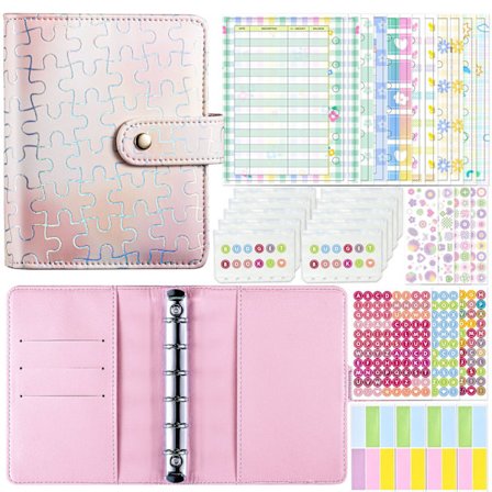 A7 Pocket Puzzle Binder - Budgeting Notebook Kit