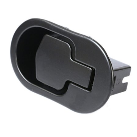 Fåtölj Metallsoffa Soffa Draghandtag Svart Ersättningsfunktion