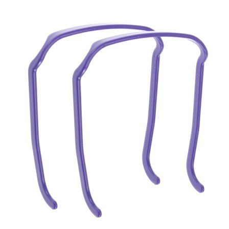 2 KPL Invisible Hair Hoop Paksu Kihara Hiusvanteet VILLA