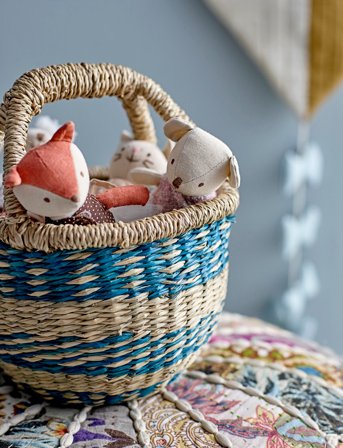 Bloomingville Animal Friends Soft Toy, Multi Farvet, Bomuld Sæt Of 6 - Gold - ONE SIZE