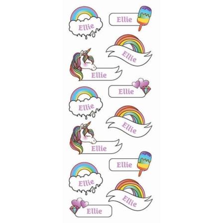 Namnstickers Ellie - Tinka