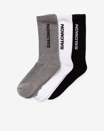 Salomon - Everyday Crew 3-Pack - Black/White/Grey