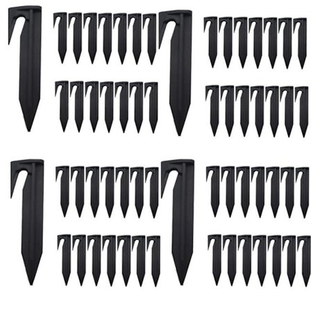 100-pakke monteringspinner for robotgressklipper, jordfeste, kabelholder, robust og enkel installasjon