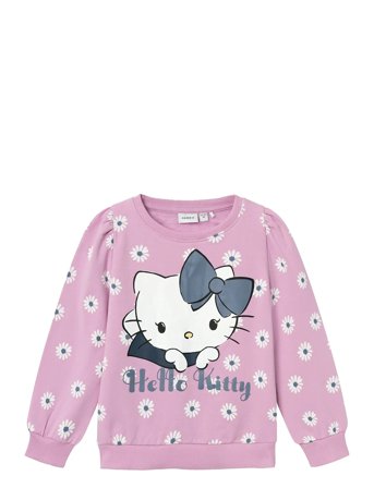 name it | Nmfanna Hellokitty Sweat Bru Vde | 98